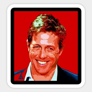 hugh grant Sticker